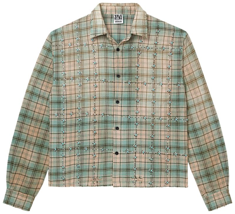 Vale Forever Little Gems Flannel Green – The Magnolia Park