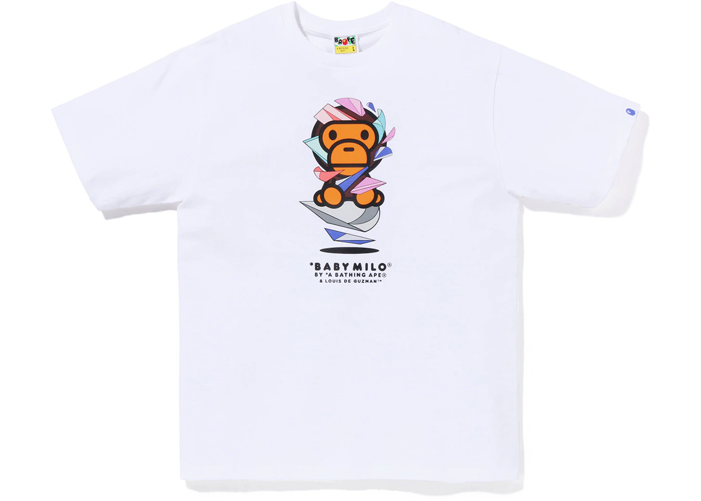 BAPE x Louis De Guzman Baby Milo Tee White – The Magnolia Park