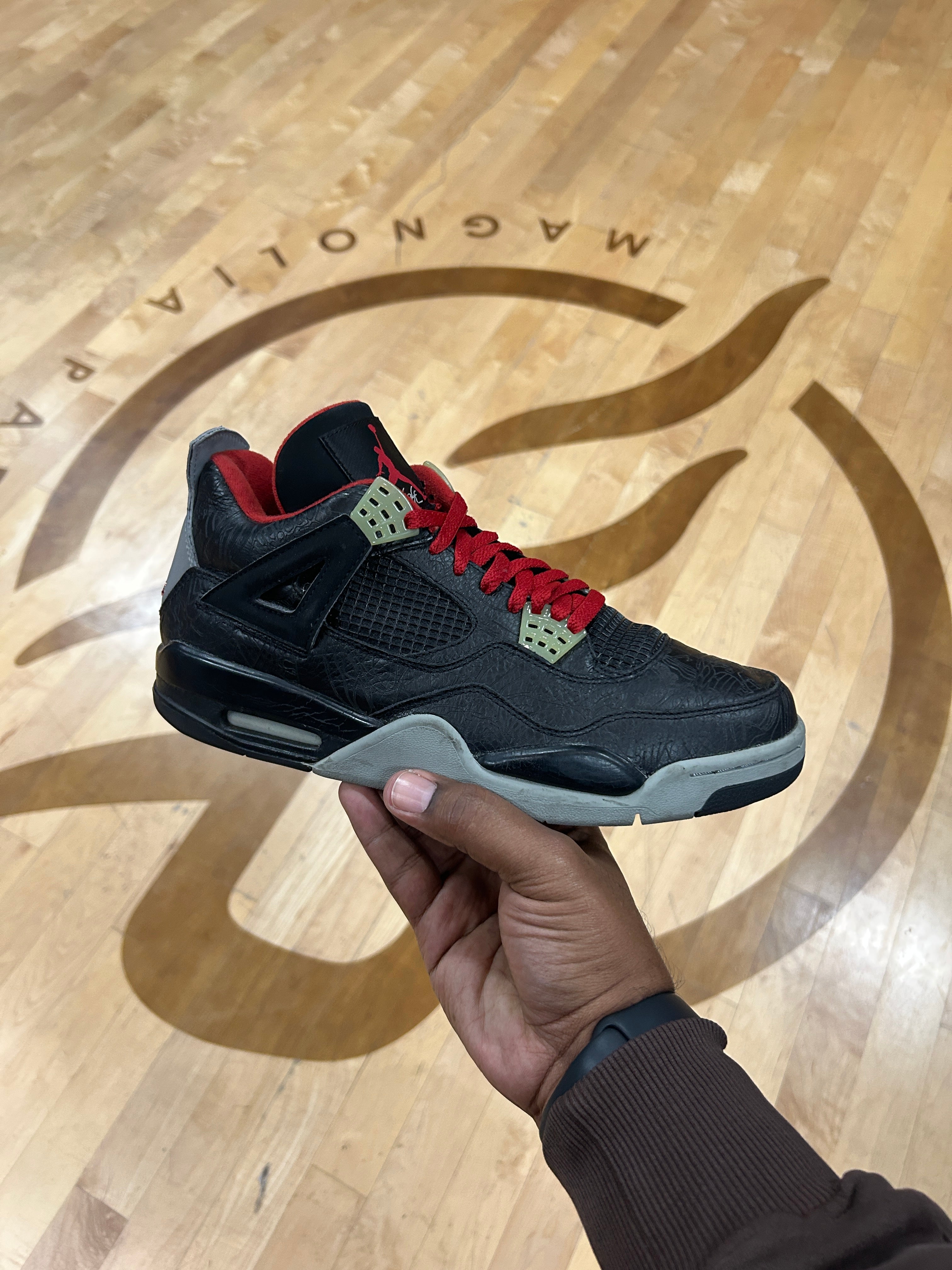 nike air jordan 4 retro black laser