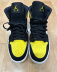 Jordan 1 Mid Yellow Toe Black (Pre-Owned)