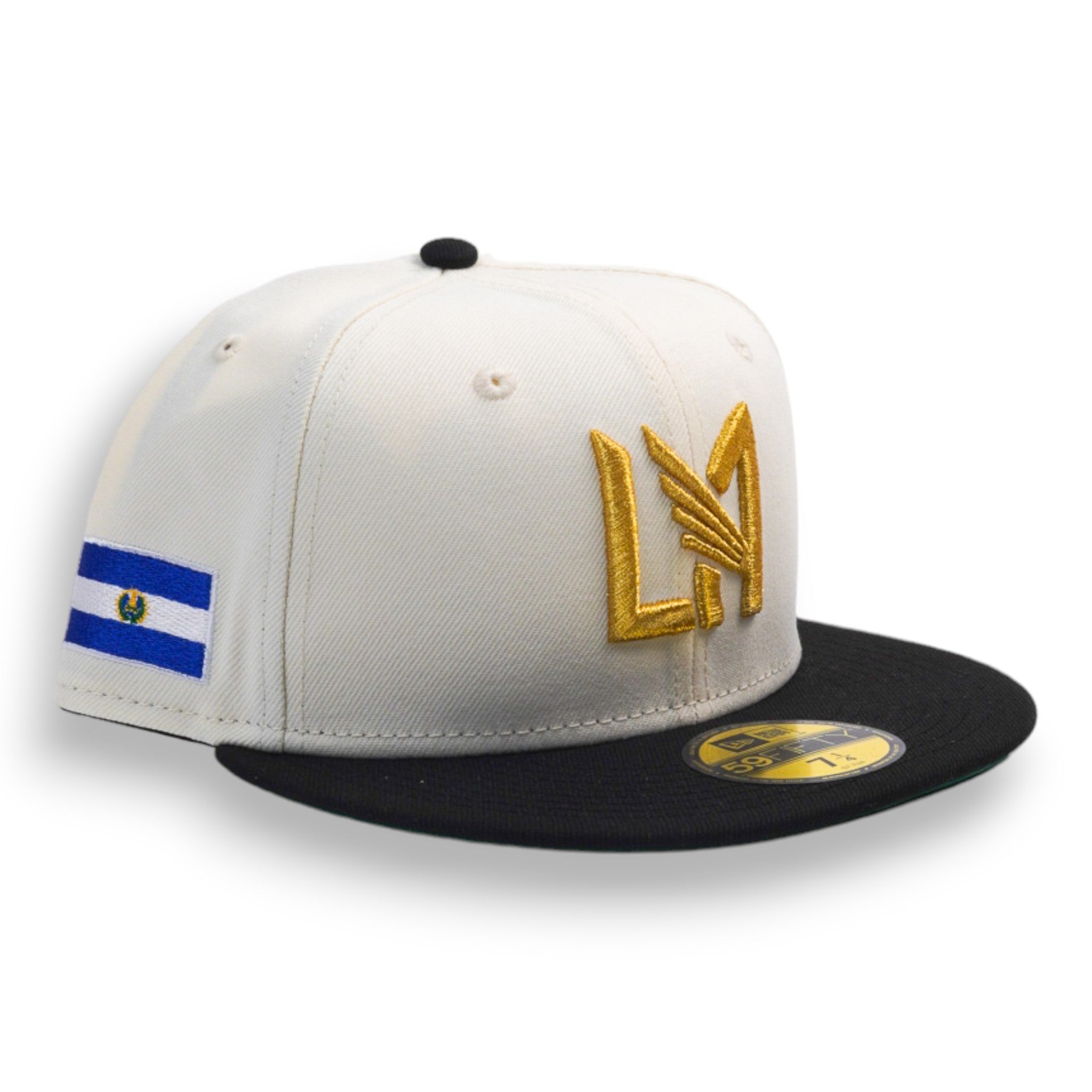The Magnolia Park x New Era 59Fifty Fitted LAFC Heritage Collection (El Salvador Flag) (Chrome/Black)