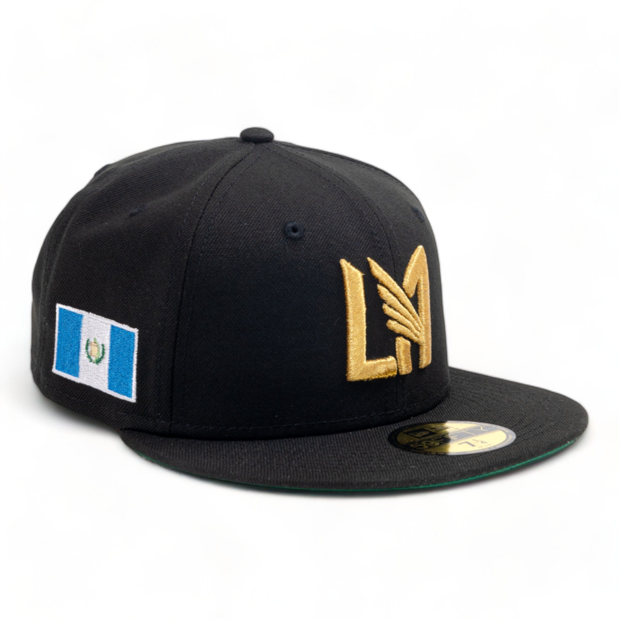 The Magnolia Park x New Era 59Fifty Fitted LAFC Heritage Collection (Guatemala Flag) (Black/Gold)