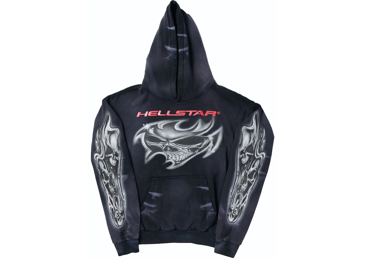 Hellstar Airbrushed Skull Hoodie Black – The Magnolia Park Hellstar Airbrushed Skull Hoodie Black – The Magnolia Park