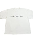 The Magnolia Park Flame Logo Tee White
