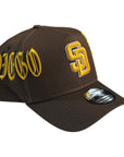 New Era 940 A-Frame Snapback San Diego Padres Brown