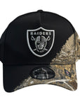 New Era 940 A-Frame Snapback Las Vegas Raiders Real Tree Split Black