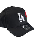 New Era 940 A-Frame Snapback Los Angeles Dodgers Rose Black