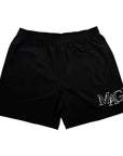 The Magnolia Park Nylon Swim Shorts Black