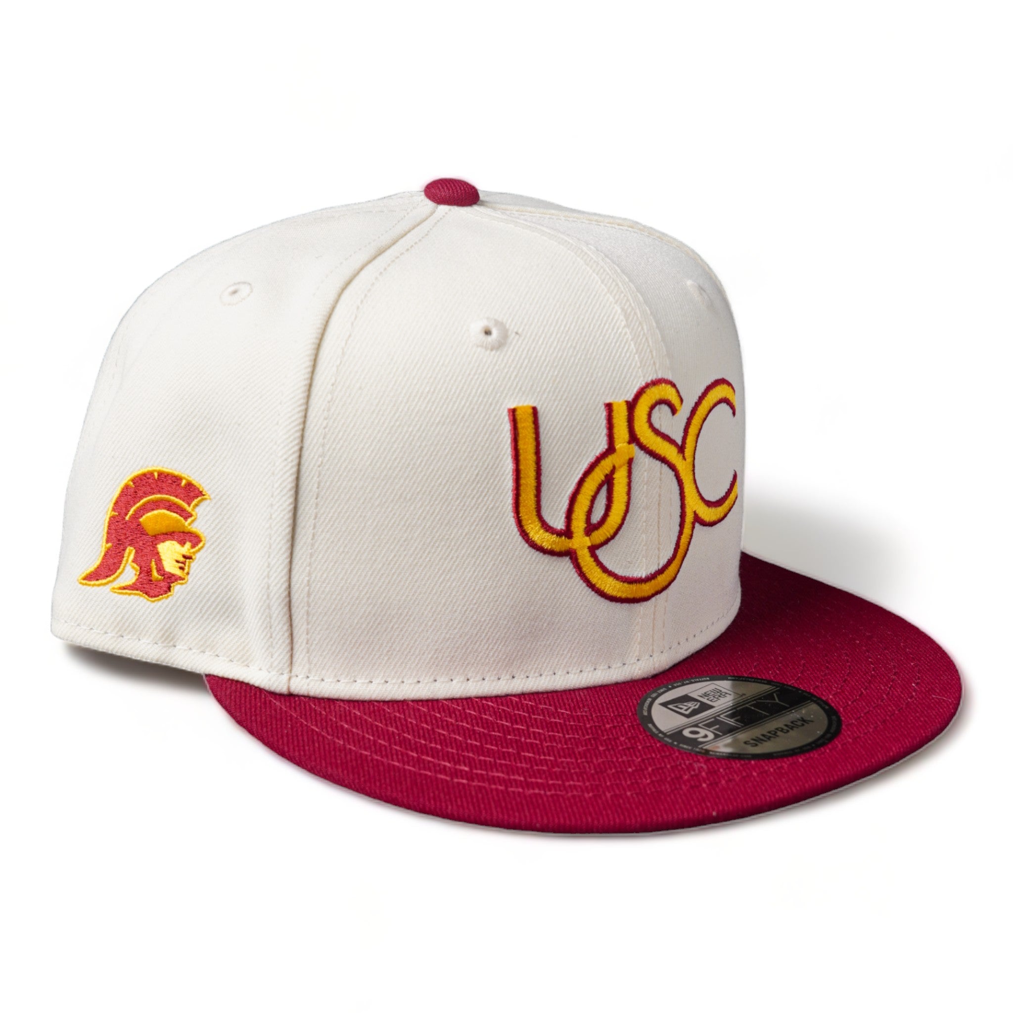 New Era 9Fifty Snapback USC Trojans &quot;Reign Of Troy&quot; Pack Chrome/Cardinal