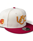 New Era 9Fifty Snapback USC Trojans "Reign Of Troy" Pack Chrome/Cardinal