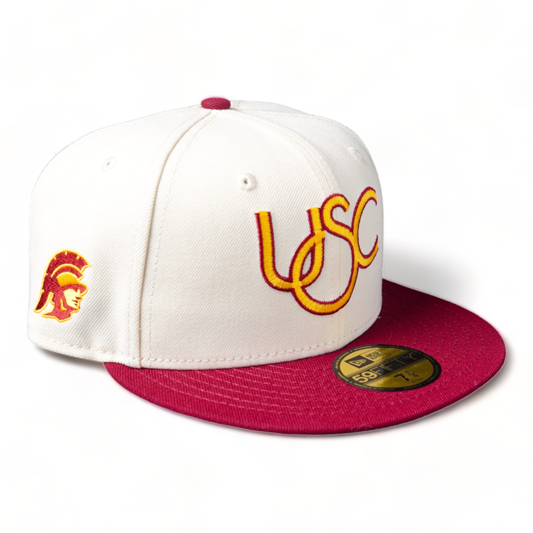 New Era 59Fifty Fitted USC Trojans &quot;Reign Of Troy&quot; Pack Chrome/Cardinal