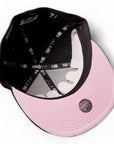New Era 59Fifty Fitted Los Angeles Dodgers Upside Down Pink Mocha Pack (60th Patch)
