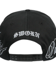Sworn To Us Poetry In Motion A-Frame Snapback Black
