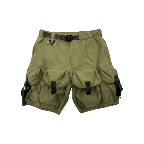 Paper Planes Alice Pack Pocket Shorts (Green)