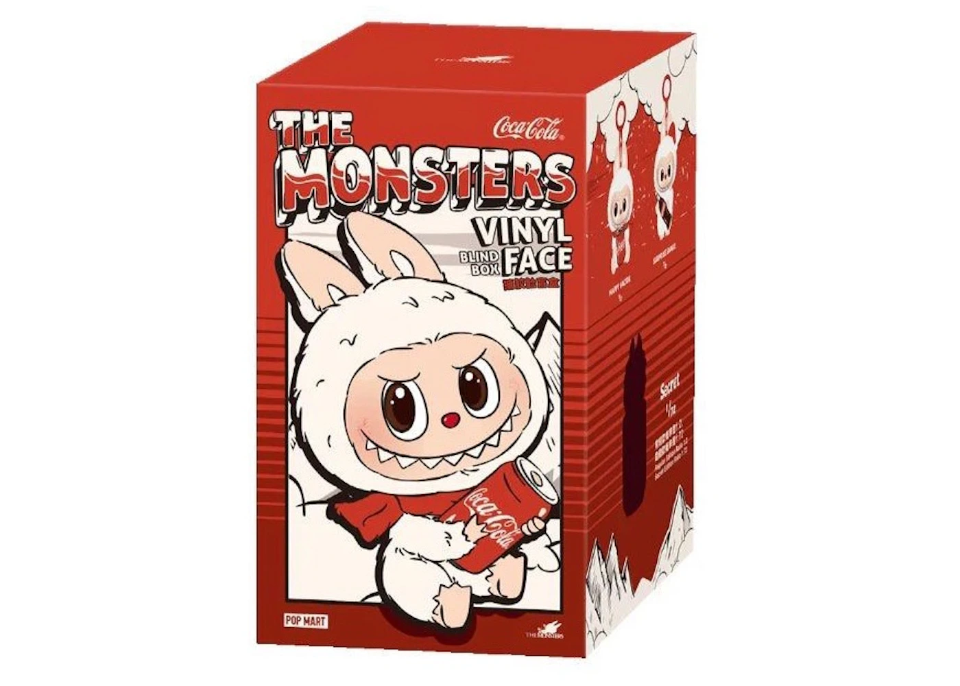 Pop Mart Labubu The Monsters Coca Cola Series Vinyl Face Single Pop Mart Labubu The Monsters Coca Cola Series Vinyl Face Single