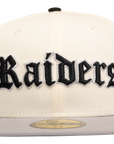 New Era 59Fifty Las Vegas Raiders Gridiron Vol. 2 Chrome/Grey