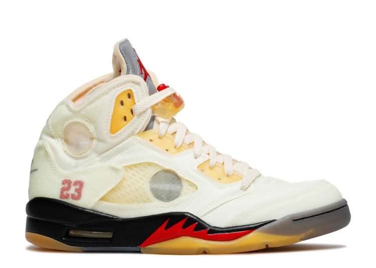Jordan 5 Retro Off-White Sail – The Magnolia Park display picture 1