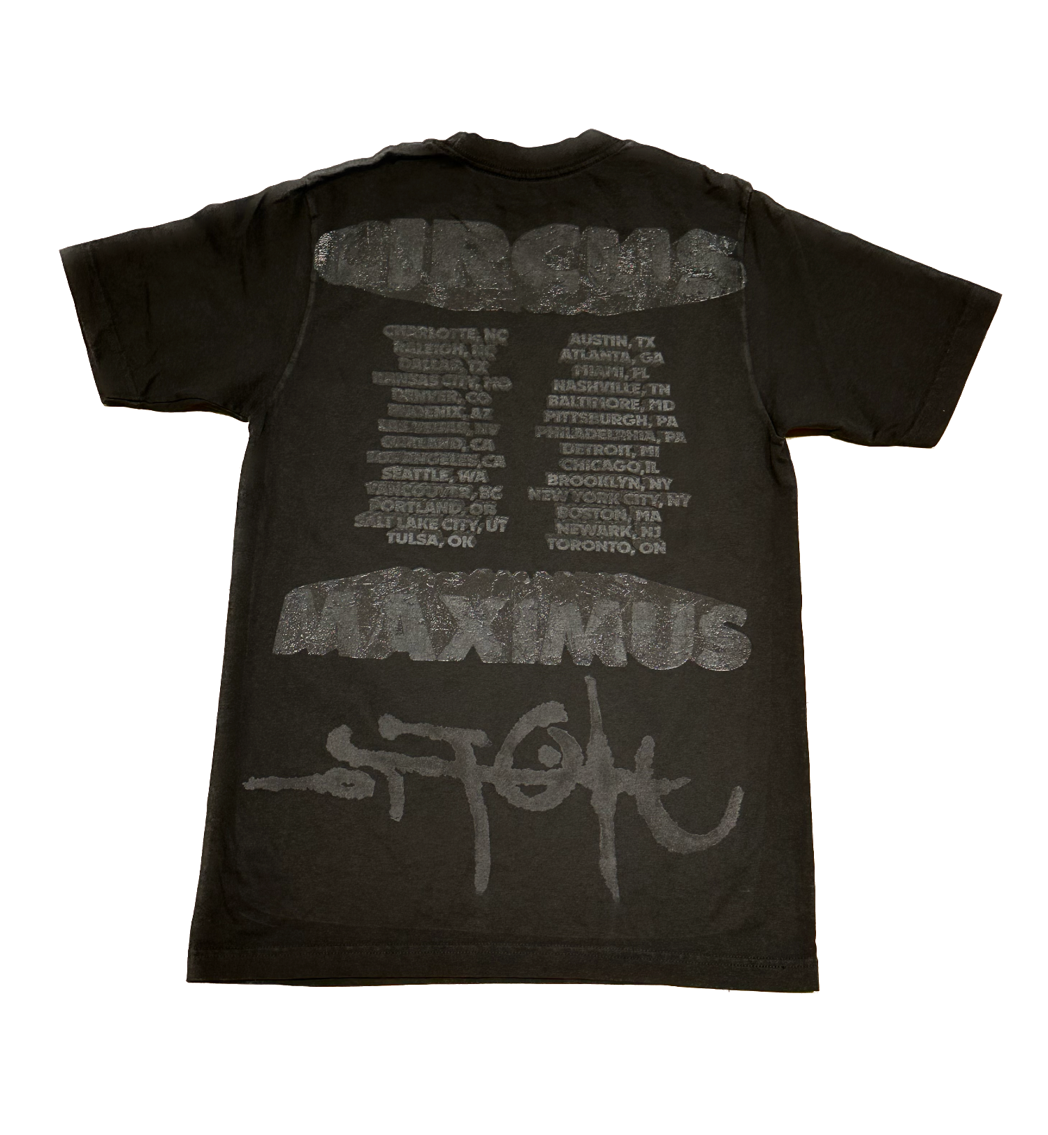 Travis Scott Green Hyena Tour Tee Black – The Magnolia Park