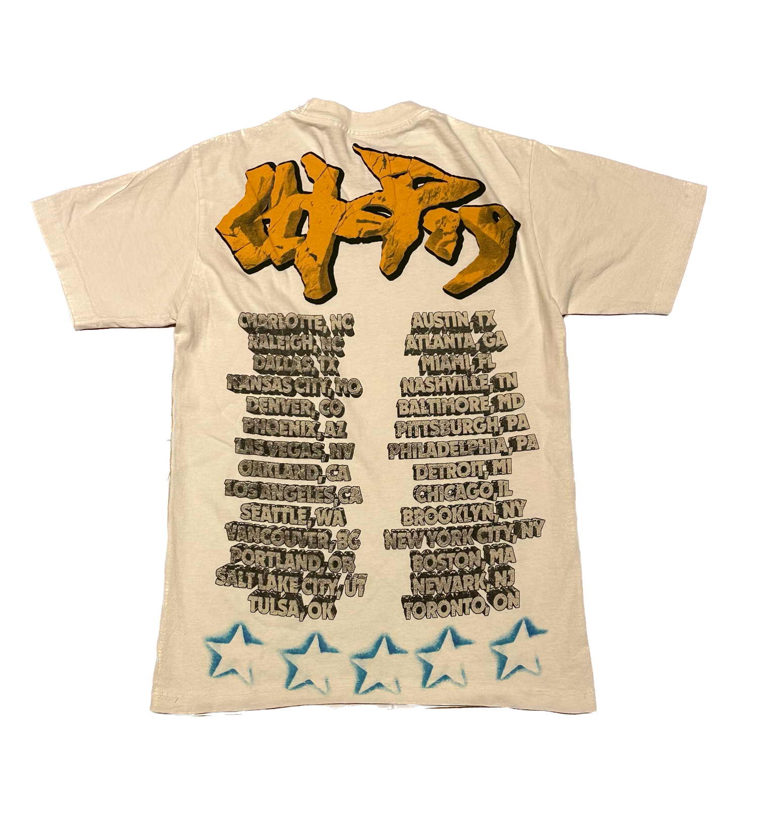 Travis Scott Skitzo Tour Tee White – The Magnolia Park