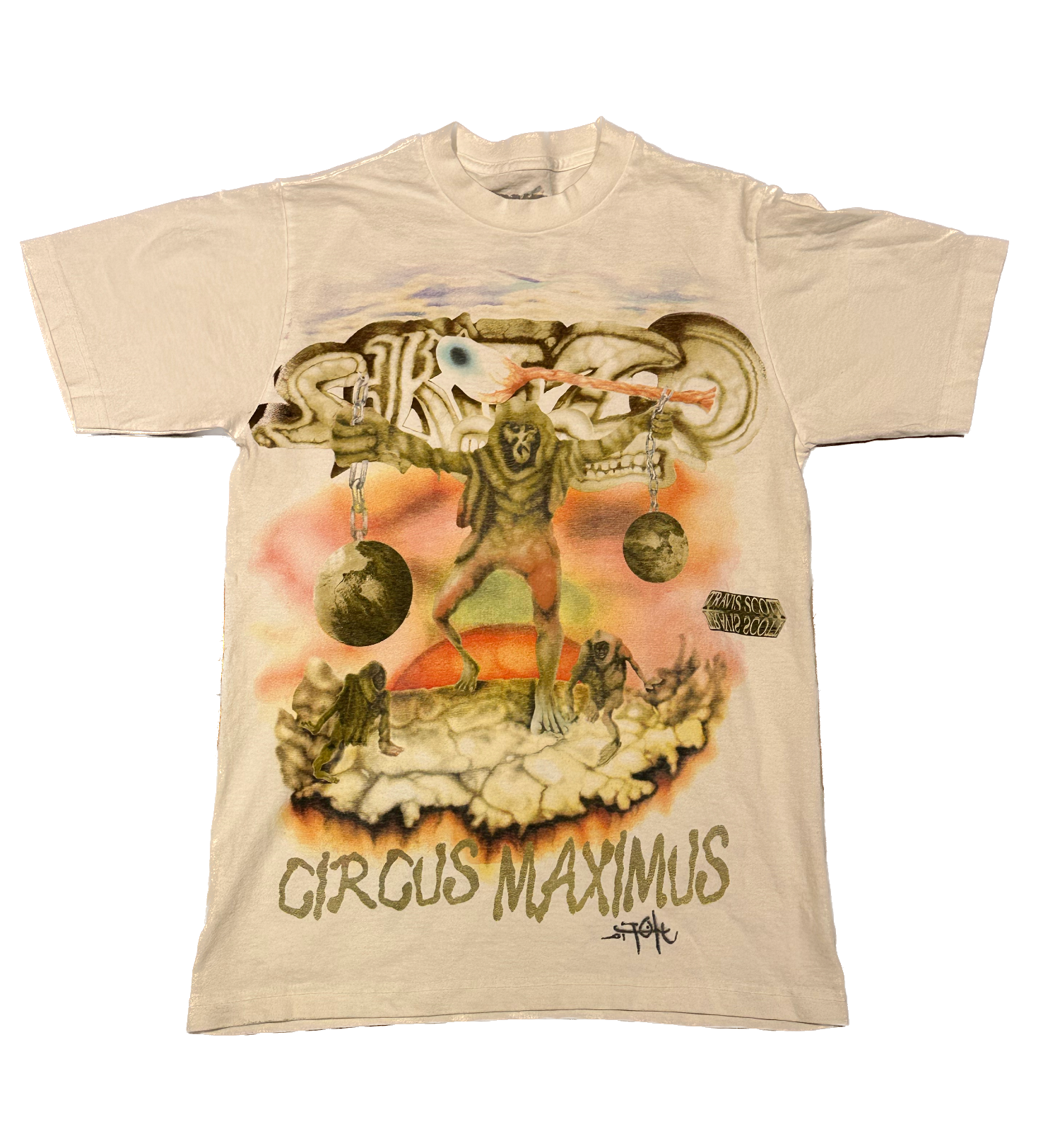 Travis Scott Skitzo Tour Tee White – The Magnolia Park