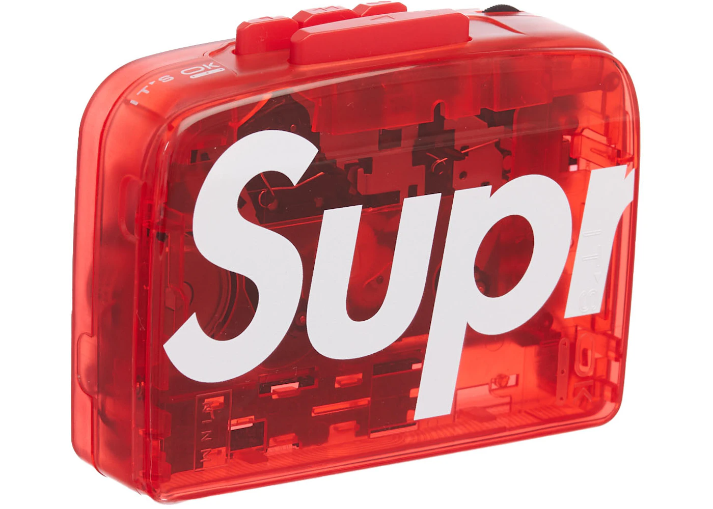 Supreme IT&#39;S OK TOO Cassette Player Red