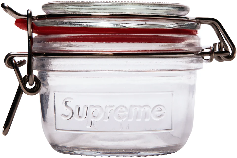 Supreme Jars (Set of 2) Clear