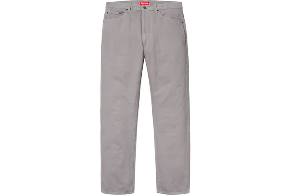 Supreme Levi&#39;s Slim Jeans (Washed Grey)