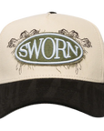 Sworn To Us Union A-Frame Snapback Natural/Green