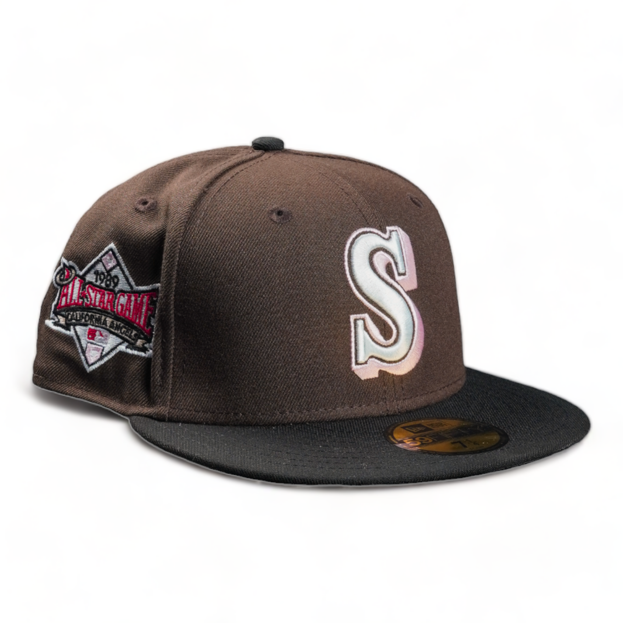 New Era 59Fifty Pink Mocha 2.0 Collection Fitted (Seattle Mariners)