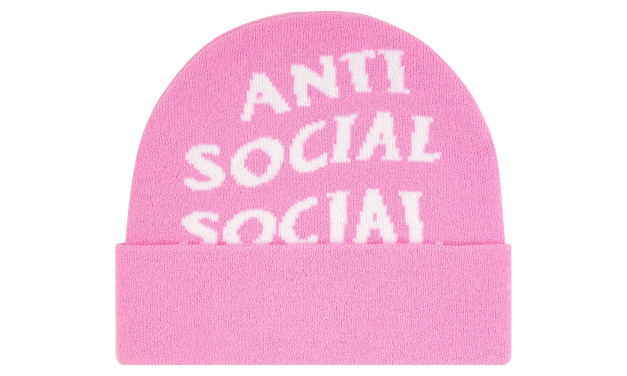 Anti Social Social Club Jaccardo Beanie Pink