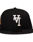 New Era 59Fifty Fitted Los Angeles Dodgers Upside Down Black (JR 50th Patch)