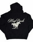 The Magnolia Park Horsepower Zip Up Hoodie Black