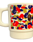 BAPE - CAMO PLASTIC MUG (GREEN/RED/BLUE) - The Magnolia Park