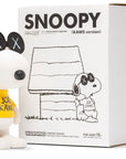 KAWS X PEANUTS - JOE SNOOPY VINYL FIGURE (WHITE) (DISPLAYED) - The Magnolia Park