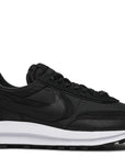 NIKE LD WAFFLE / SACAI - BLACK NYLON - The Magnolia Park