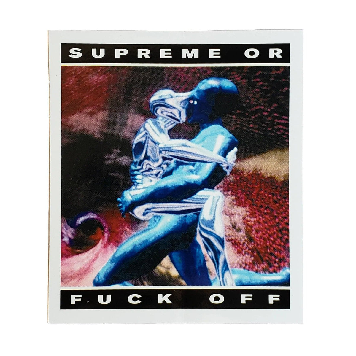 2010AW supreme ステッカー〝ゲットオフザファッキングテレフォン″ Supreme | 2010AW ステッカーセット - UG.SHAFT