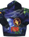 SUPREME UNDERCOVER/PUBLIC ENEMY HOODED SWEATSHIRT (MULTI) - The Magnolia Park