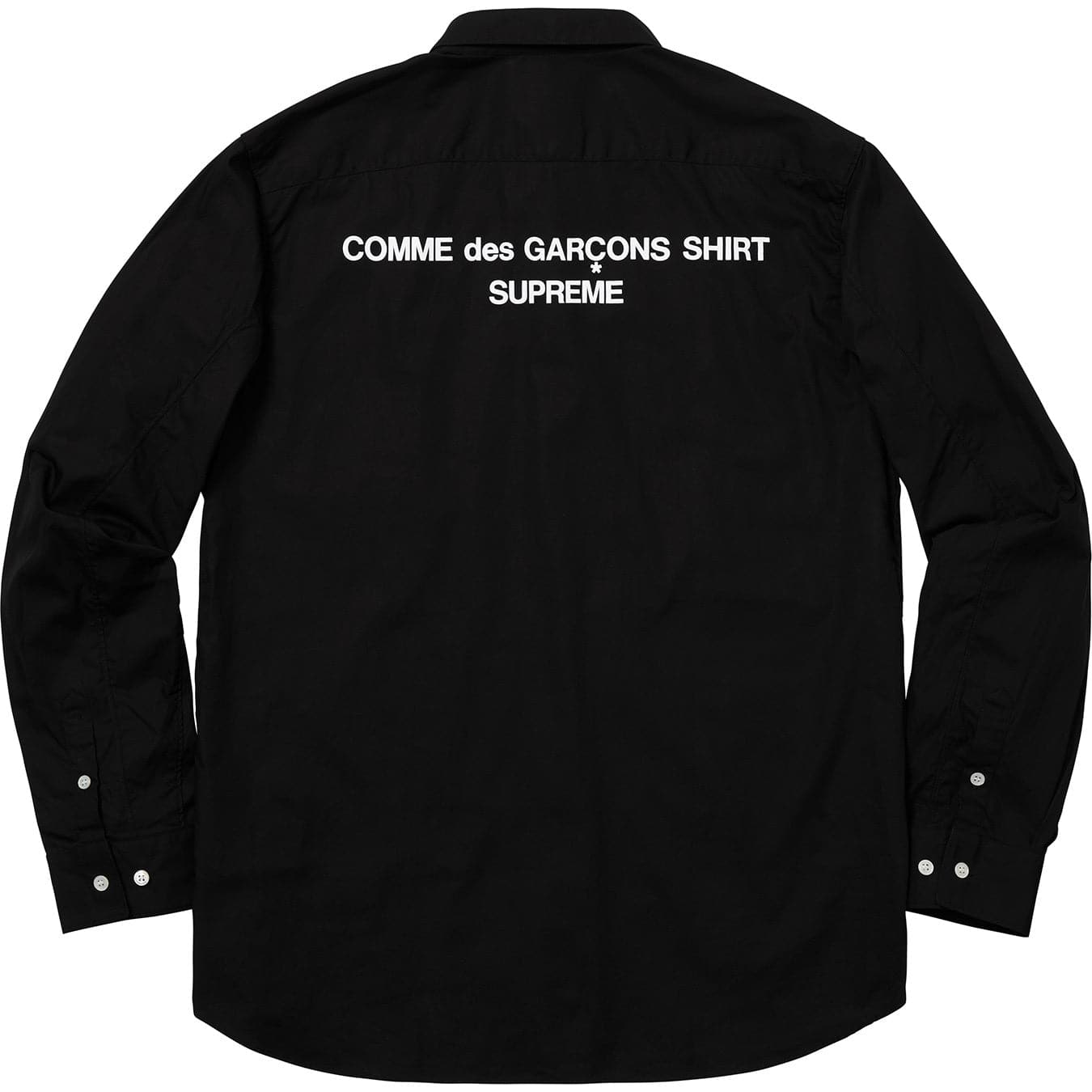 Supreme Comme des Garcons Shirt Patchwork Button Up Shirt