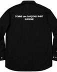 SUPREME/COMME DES GARÇONS - PATCHWORK BUTTON UP SHIRT - The Magnolia Park