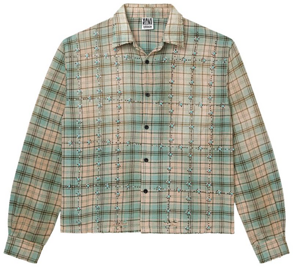 Vale Forever Little Gems Flannel Green – The Magnolia Park
