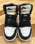Jordan 1 Retro High Satin Black Toe (Women's) (Pre-Owned)
