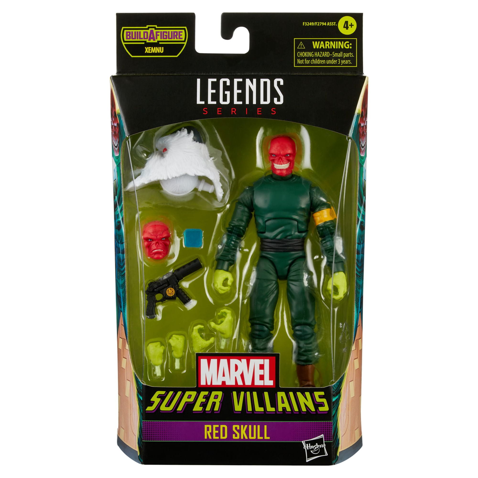 Marvel Legends Series Super Villains Red Skull Figure