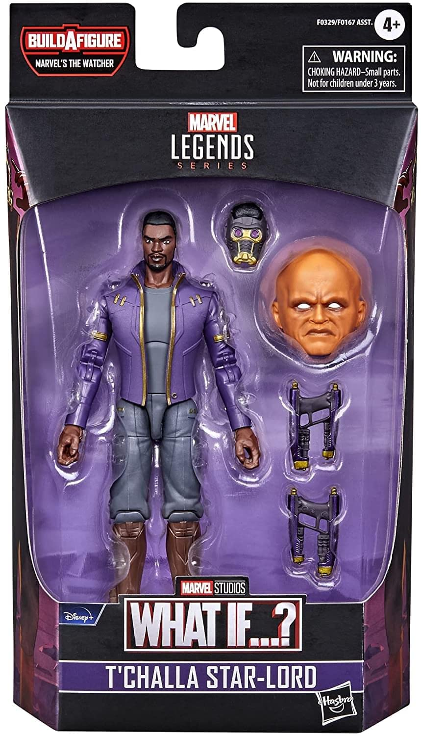 Marvel Legends Series What If...? T'Challa Star-Lord Figure