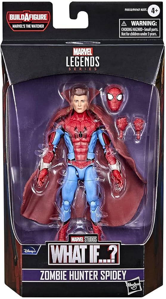 Marvel Legends Series What If...? Zombie Hunter Spidey Figure