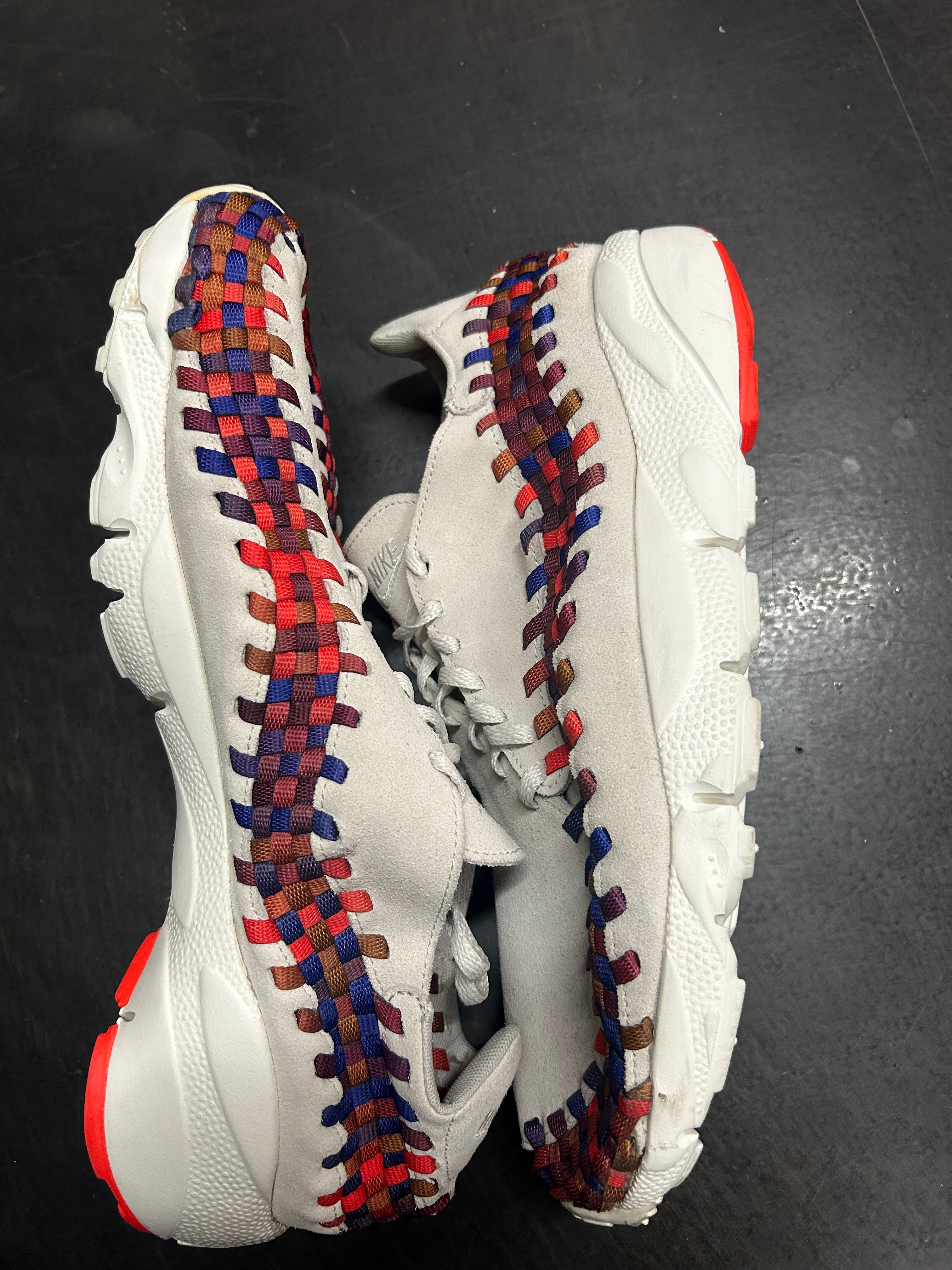 Nike Air Footscape Woven Light Bone Rainbow (Pre-Owned)