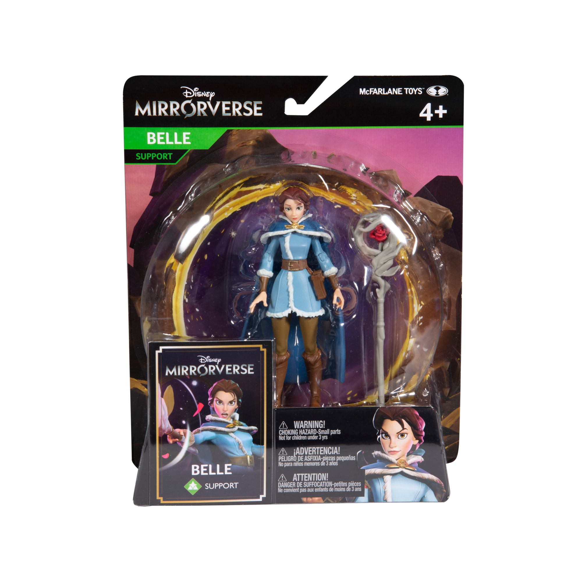 McFarlane Toys Disney Mirrorverse Belle (Support) Figure