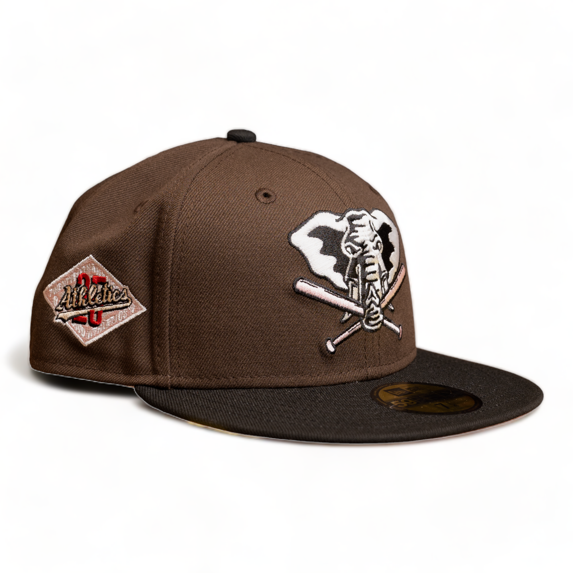 New Era 59Fifty Pink Mocha 2.0 Collection Fitted (Oakland Athletics)