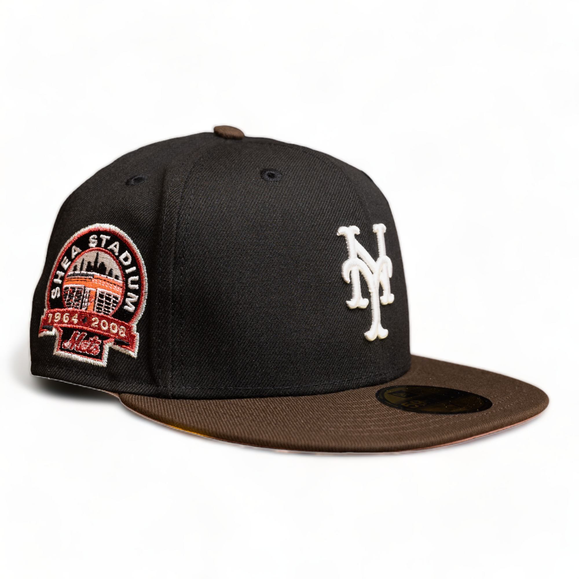 New Era 59Fifty Reverse Pink Mocha Collection Fitted (New York Mets)