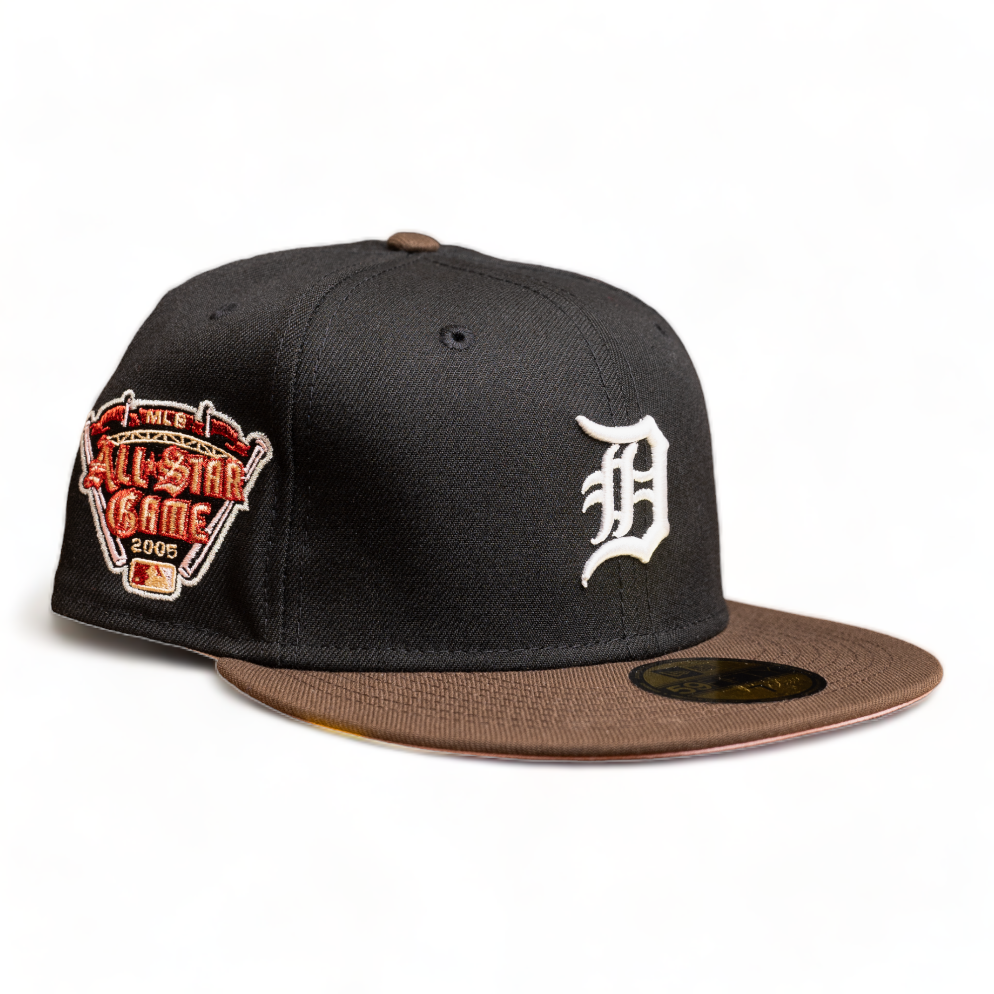 New Era 59Fifty Reverse Pink Mocha Collection Fitted (Detroit Tigers)