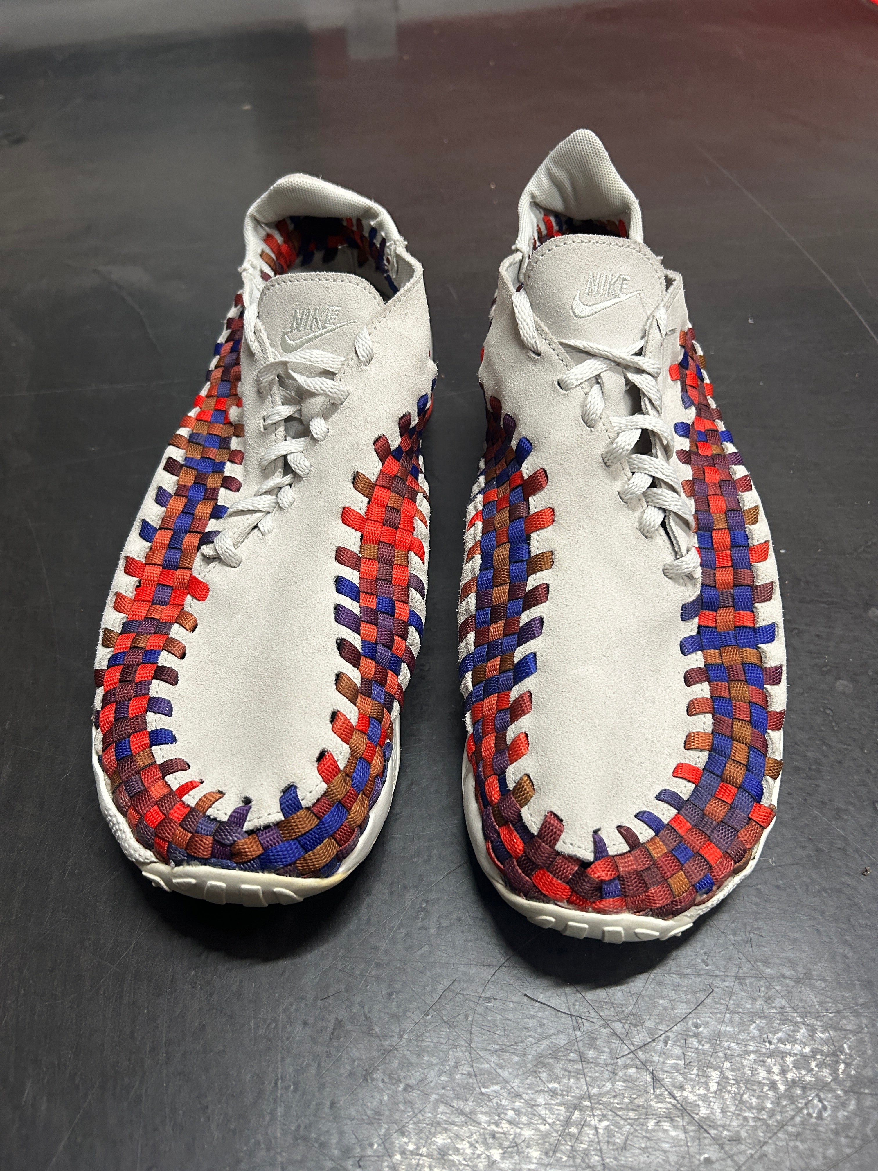 Nike Air Footscape Woven Light Bone Rainbow (Pre-Owned)